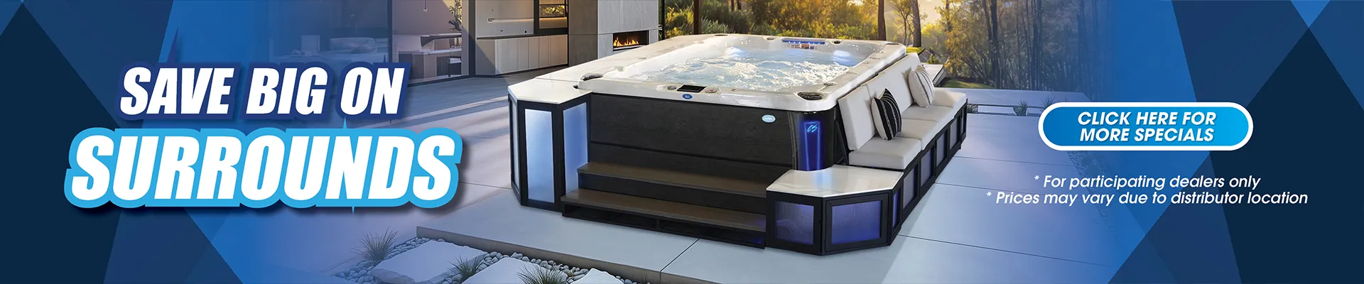 Calspas hot tub being used in a family setting - Elizabeth