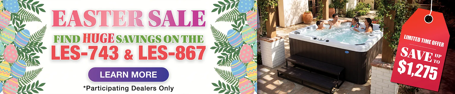 Calspas hot tub being used in a family setting - Elizabeth