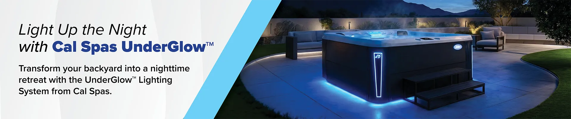 Calspas hot tub being used in a family setting - Elizabeth