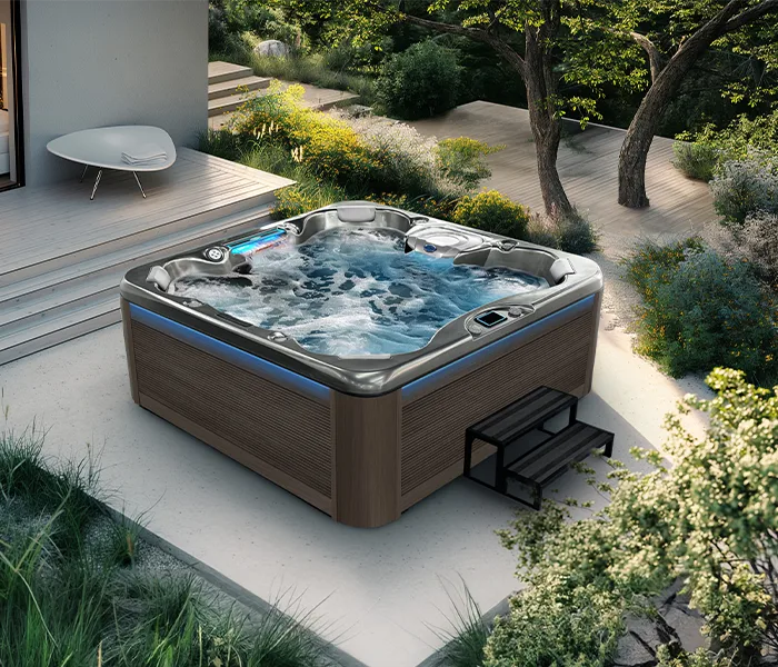 Hot Tubs, Spas, Portable Spas, Swim Spas for Sale Hot Tubs, Spas, Portable Spas, Swim Spas for Sale Calspas hot tub being used in a family setting